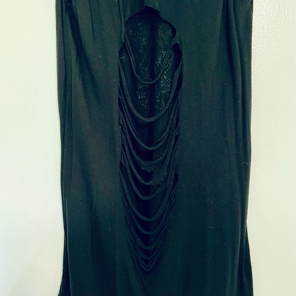 Owl Rocker Ripped Back Detail Tank - Picture 4 of 5